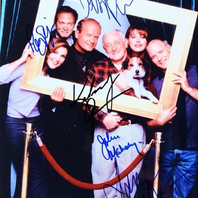 Frasier signed cast promo photo 