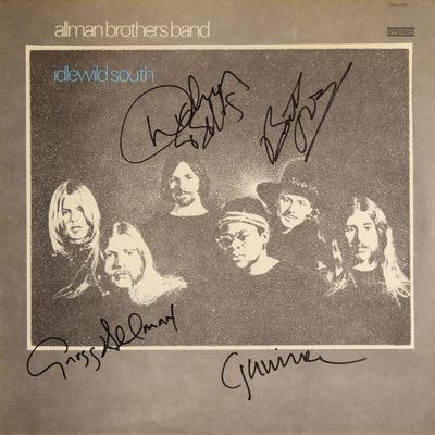 The Allman Brothers Idlewild South
signed album