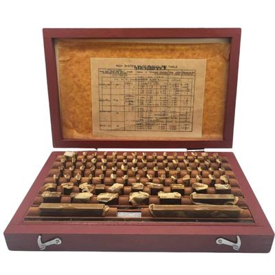 81pc Inch System Gauge Block Set