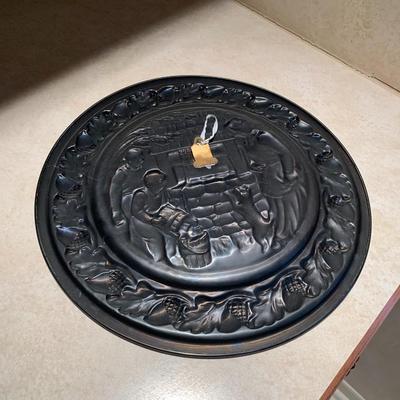 VIntage copper wall plate