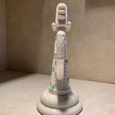 Belleek Ireland Large Harp Figurine