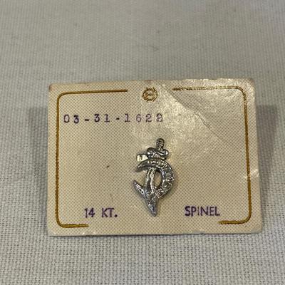 Vintage 14k Masonic pin