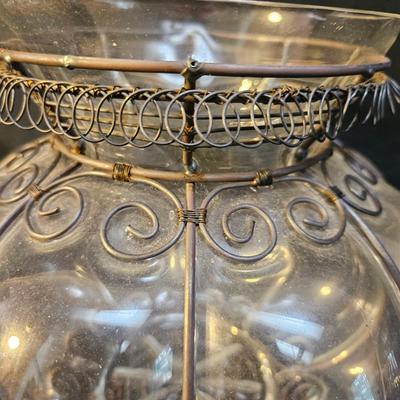 Three Decorative Glass Jars (DR-DW)