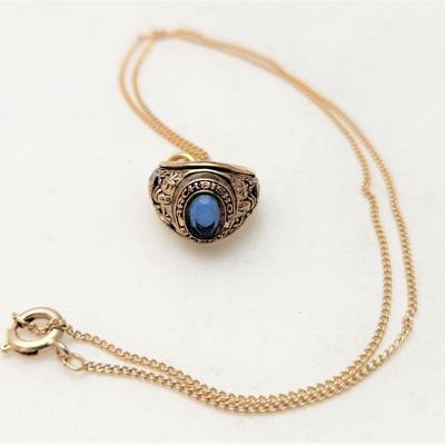 Lot #81D Miniature Archbishop Blenk Class Ring Pendant - New Orleans school