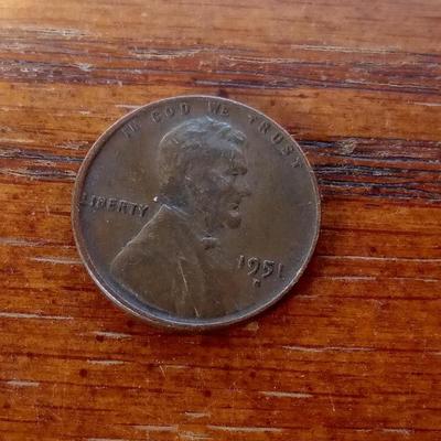 LOT 40 1951-S LINCOLN CENT