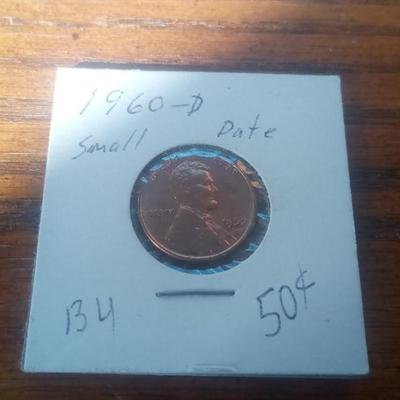LOT 41 1960-D SMALL DATE LINCOLN PENNY
