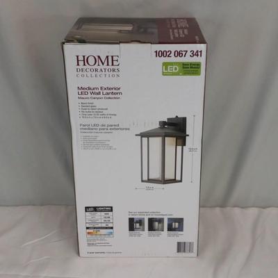 New Home Decorators Exterior LED Wall Lantern