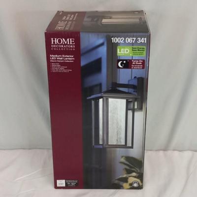 New Home Decorators Exterior LED Wall Lantern