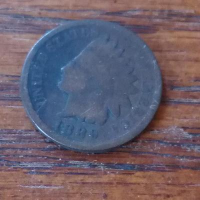 LOT 46 OLD INDIAN HEAD PENNY
