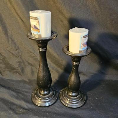 Assortment of Candleholders and Candles (DR-DW)