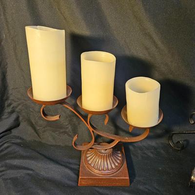 Assortment of Candleholders and Candles (DR-DW)