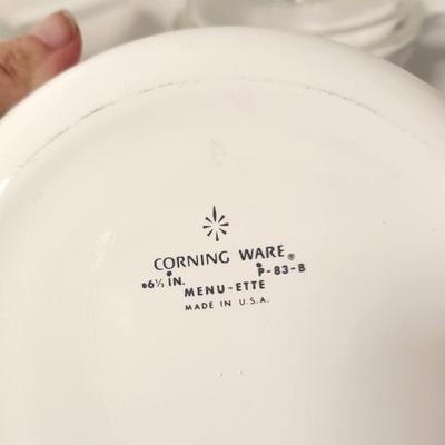 Lot #85 3 Piece Corning Ware Lot - Cornflower pattern