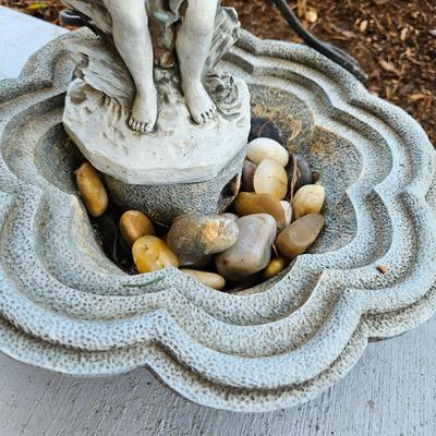 Fairy Yard Statuettes. Topiaries and More (BY-DW)