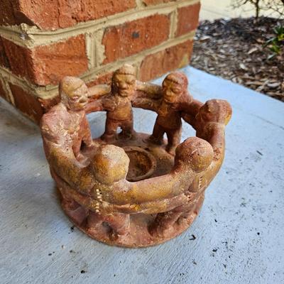 Fairy Yard Statuettes. Topiaries and More (BY-DW)