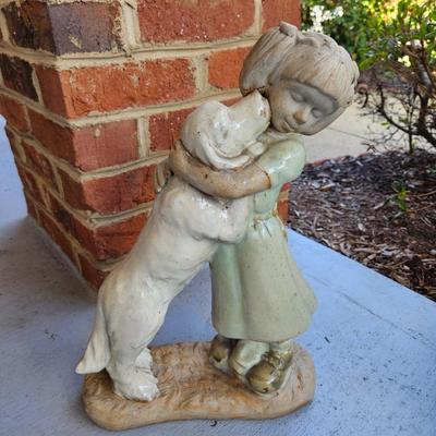 Fairy Yard Statuettes. Topiaries and More (BY-DW)