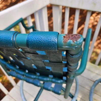 Hightop Outdoor Table, Chairs, & Tommy Bahama Cushions (BY-DW)