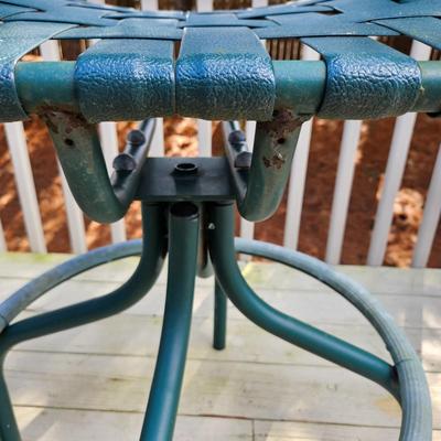 Hightop Outdoor Table, Chairs, & Tommy Bahama Cushions (BY-DW)