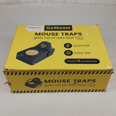 Lot of 4 Boxes of Brand New Mouse Traps