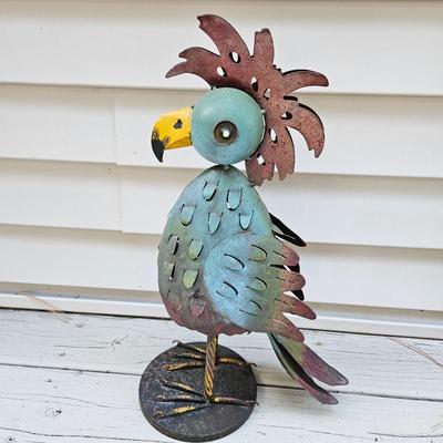 Metal Rooster & Cat Decor (BY-DW)