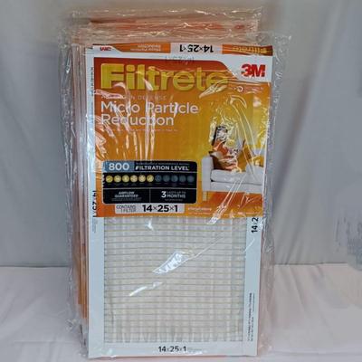 Lot of 8 Brand New 3M Filtrete 800 Micron Furnace Filters