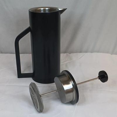 Brand New Lafecca Black Stainless Steel French Press