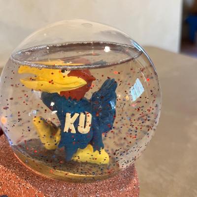 KU Snow globe