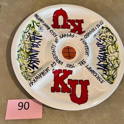 KU serving plate