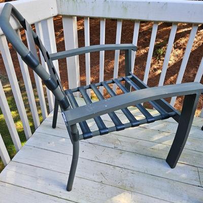 Outdoor Table, Chairs, Umbrella and Stand (BY-DW)