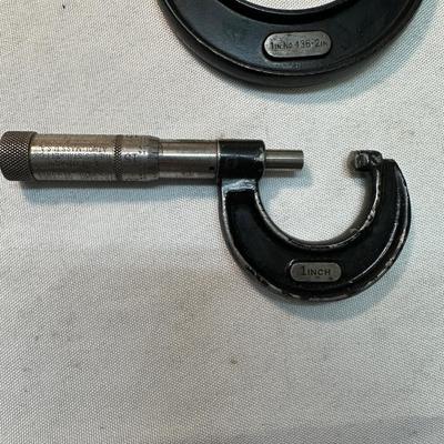 Starrett Micrometer set