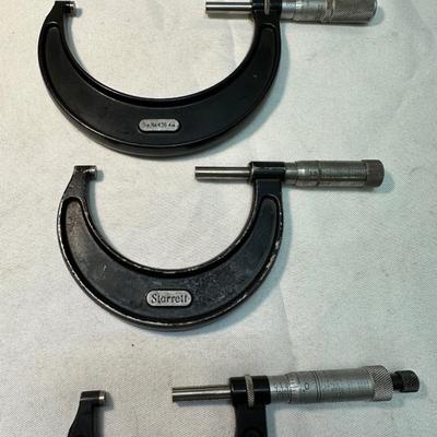 Starrett Micrometer set