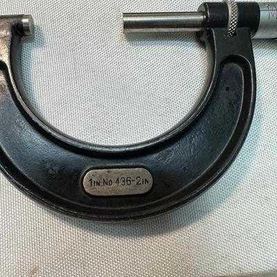 Starrett Micrometer set