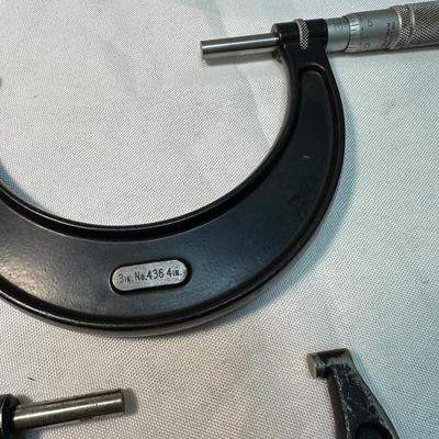 Starrett Micrometer set