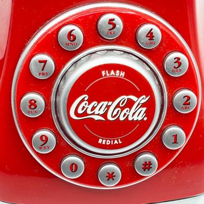 COCA-COLA ~ Collectable Snow Dome Red Telephone