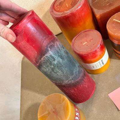 Lot of Pillar Candles #4