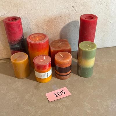 Lot of Pillar Candles #4