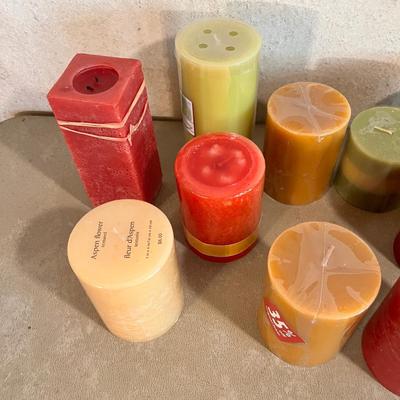 Lot of Pillar Candles #6