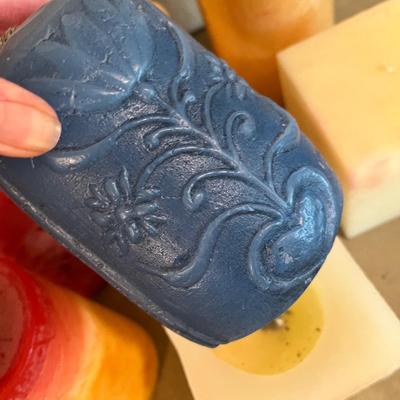 Lot #7 pillar candles