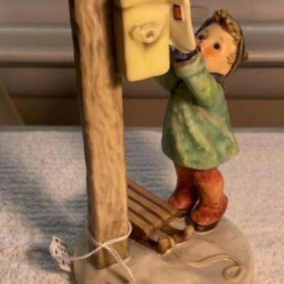 Vintage HUMMEL Figurine #340 TMK-6 LETTER TO SANTA CLAUS 7.25" Tall in Good Preowned Condition as Pictured.
