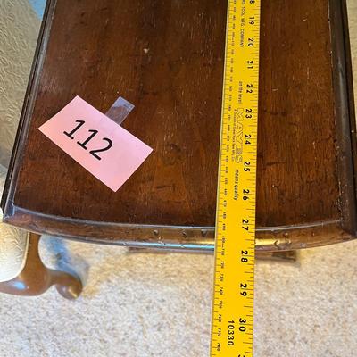 Pine Drop Leaf Side Table