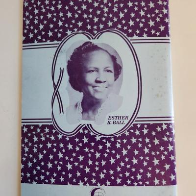 Black History Dramatic Presentation Signed by Author