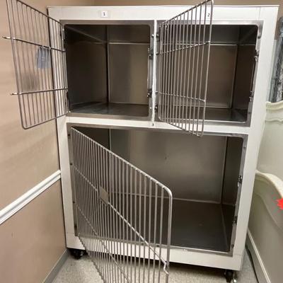 Commercial Veterinarian Kennel 72x54
