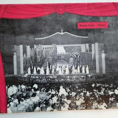 1954 Iroquois Amphitheatre Program with Jeanette MacDonald Autograph