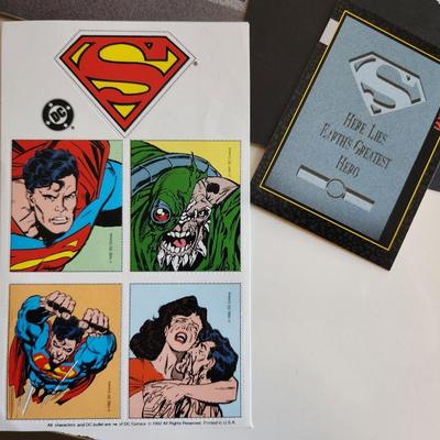 Death of Superman Memorial Set