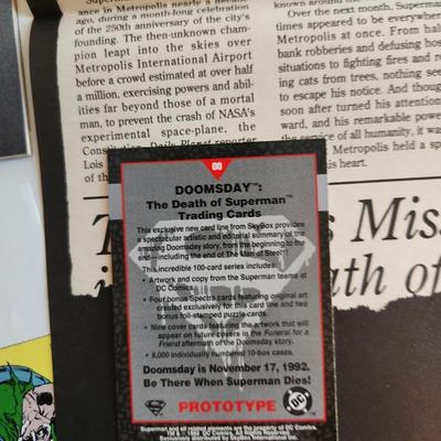 Death of Superman Memorial Set