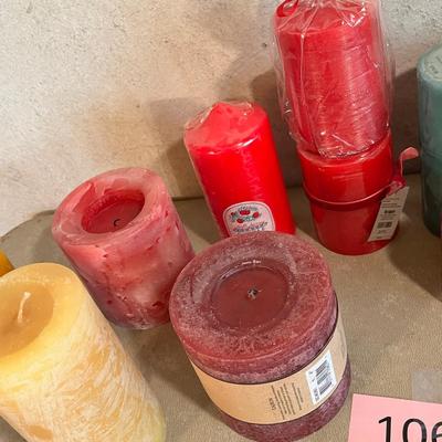 Lot of Pillar Candles #5