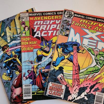 Three Marvel Comics