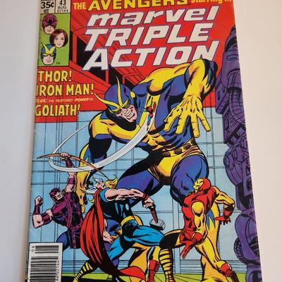 Three Marvel Comics