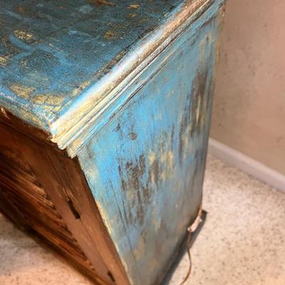 Primitive style cabinet.
