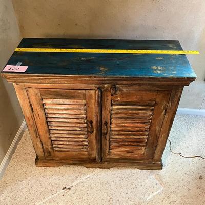 Primitive style cabinet.