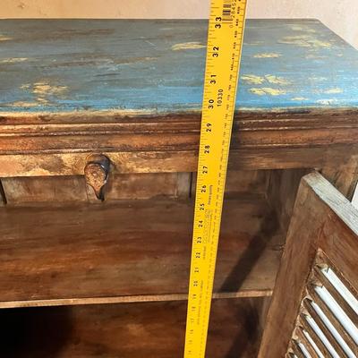 Primitive style cabinet.